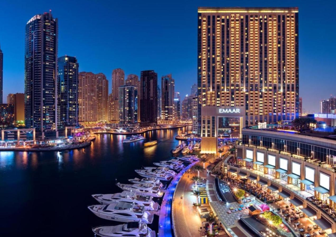 Emaar Residences Dubai Marina By Qstay - Formerly Address Dubai Marina Exteriör bild
